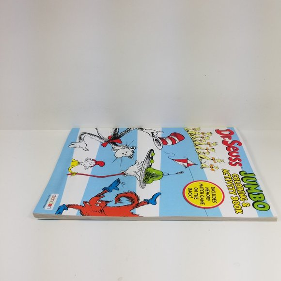 Dr. Seuss | Toys | Dr Seuss Jumbo Coloring Activity Book | Poshmark